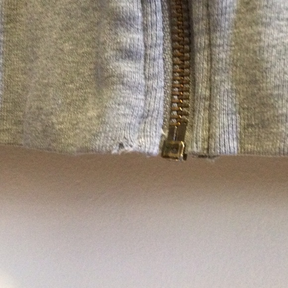 Old Navy Men's Grey Zip Hoodie Jacket, XL - Picture 6 of 6